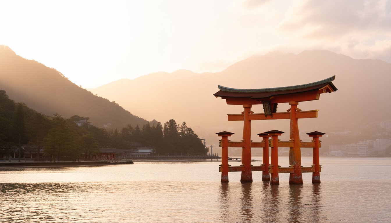 Itsukushima Shrine (Miyajima) en Japon - Photo
