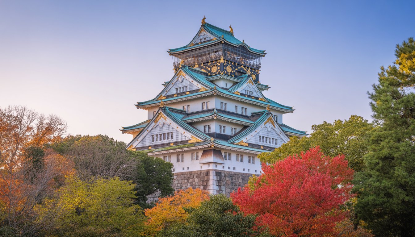 Osaka Castle en Japon - Photo