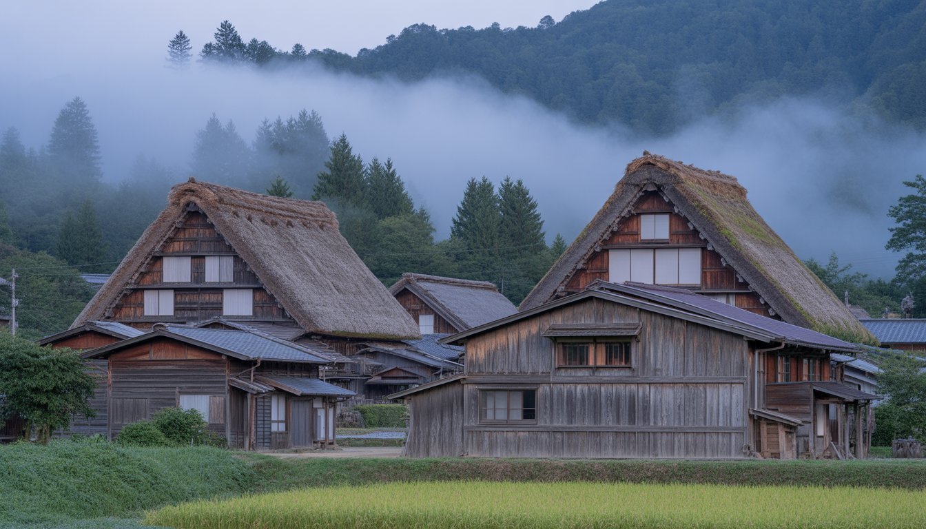 Shirakawa-go en Japon - Photo